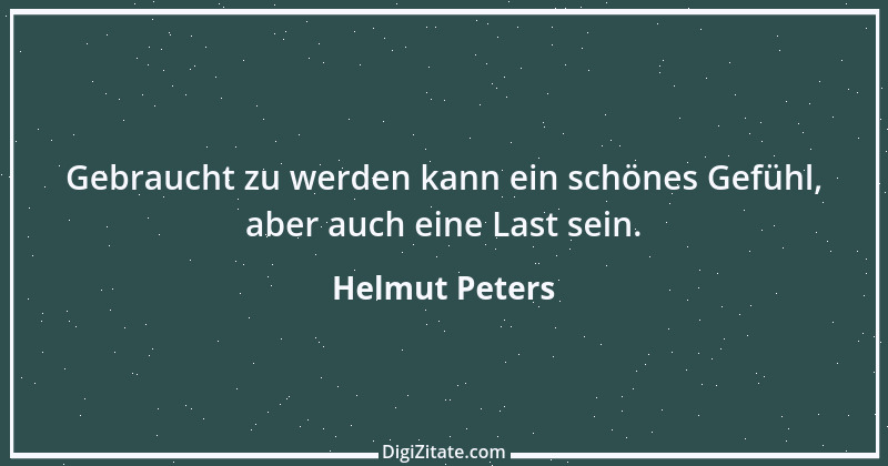 Zitat von Helmut Peters 11