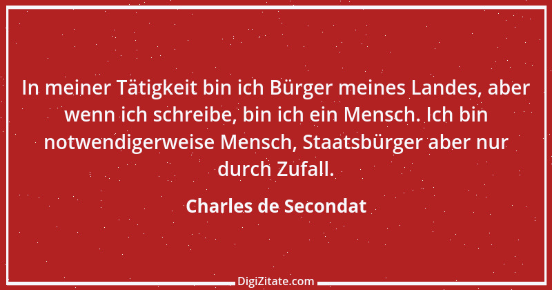 Zitat von Charles de Secondat 125