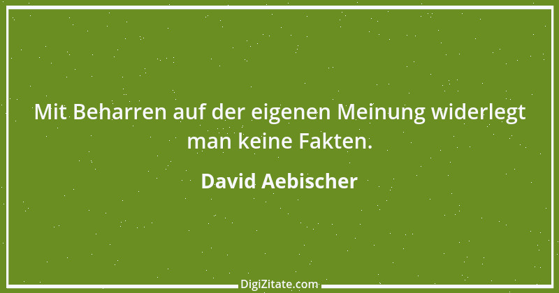 Zitat von David Aebischer 6