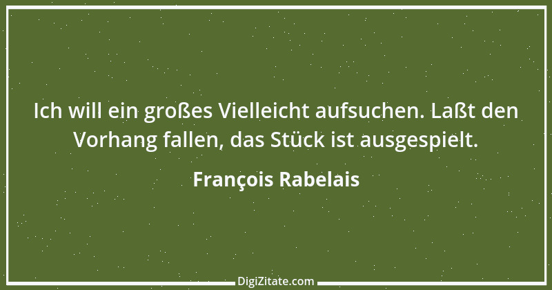 Zitat von François Rabelais 7