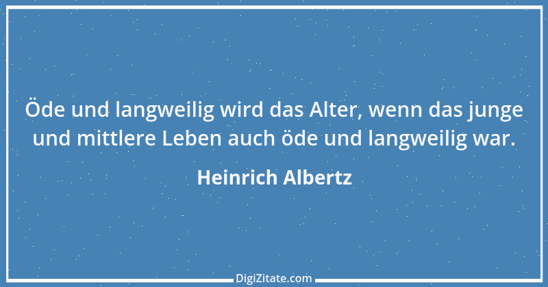 Zitat von Heinrich Albertz 1