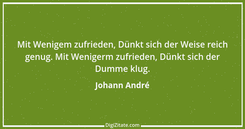 Zitat von Johann André 1