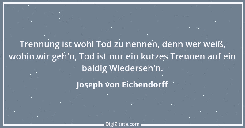 Zitat von Joseph von Eichendorff 25