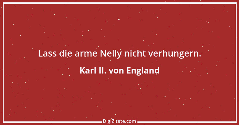 Zitat von Karl II. von England 2