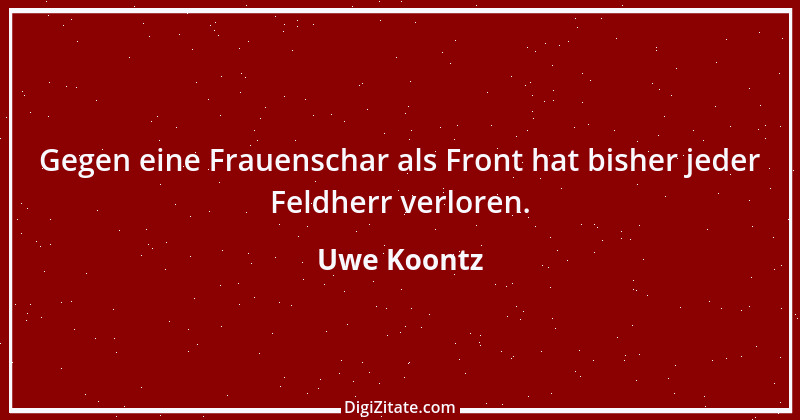 Zitat von Uwe Koontz 1