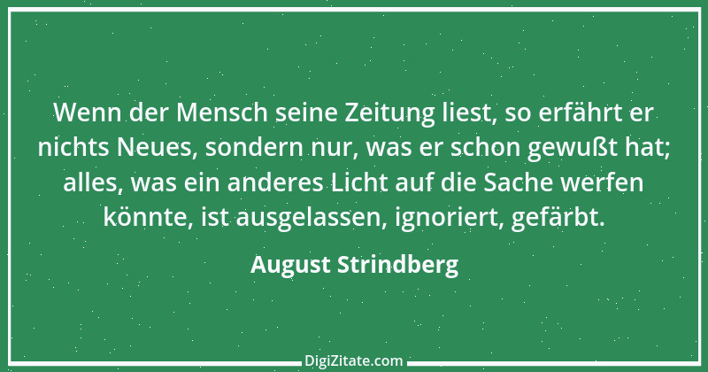 Zitat von August Strindberg 115