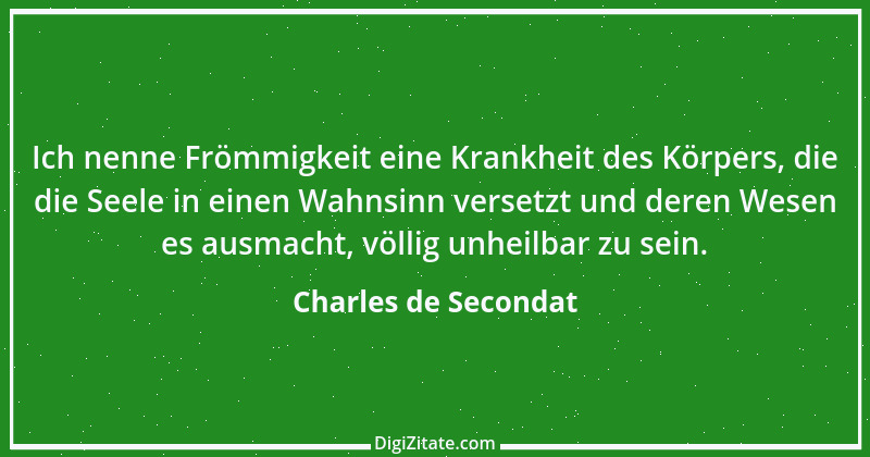 Zitat von Charles de Secondat 126