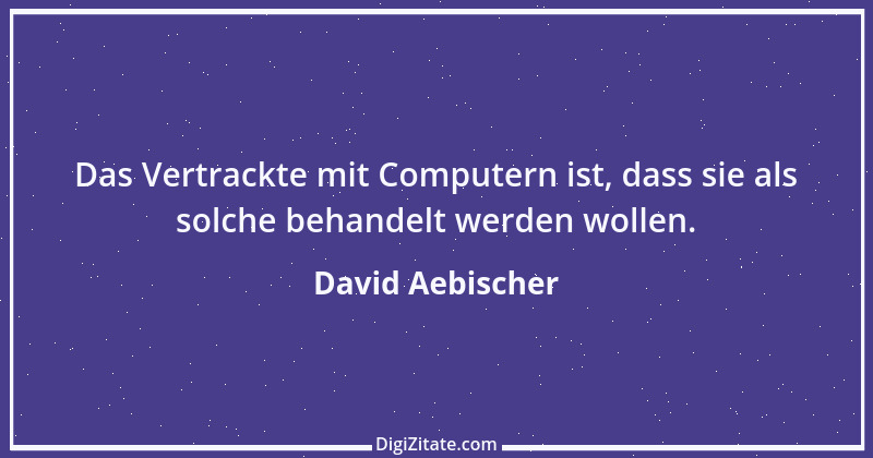 Zitat von David Aebischer 7