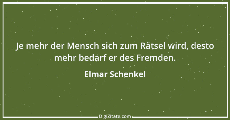 Zitat von Elmar Schenkel 144