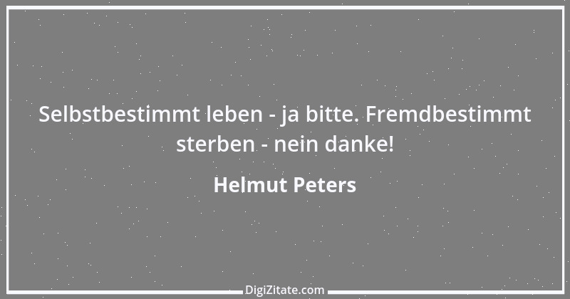 Zitat von Helmut Peters 13