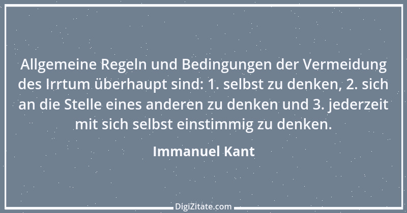 Zitat von Immanuel Kant 422