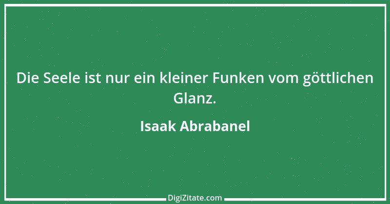 Zitat von Isaak Abrabanel 1