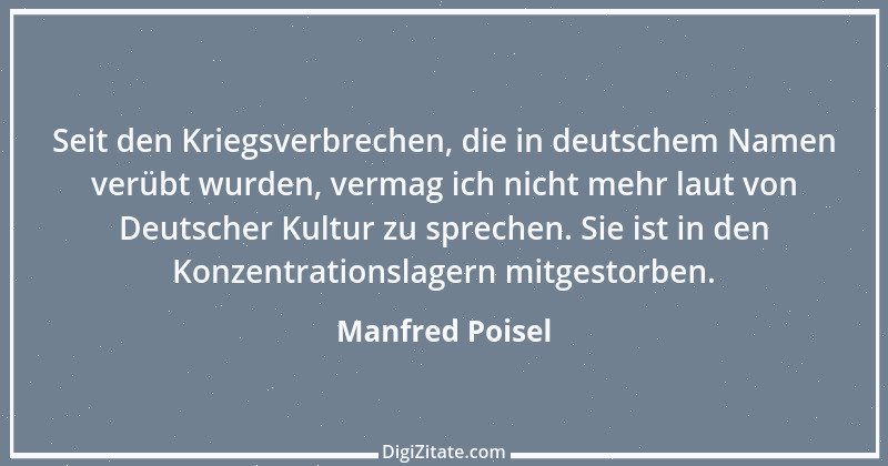 Zitat von Manfred Poisel 18