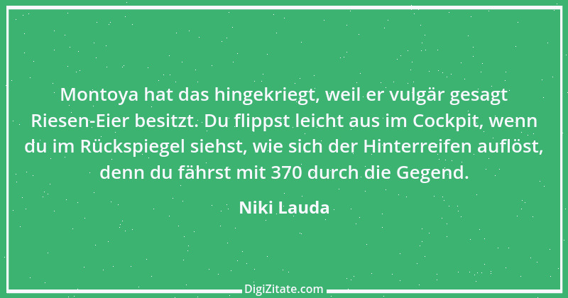 Zitat von Niki Lauda 10