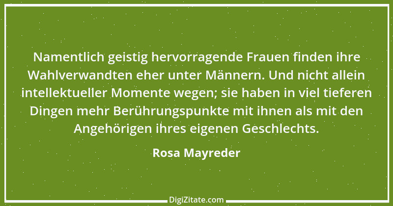 Zitat von Rosa Mayreder 2