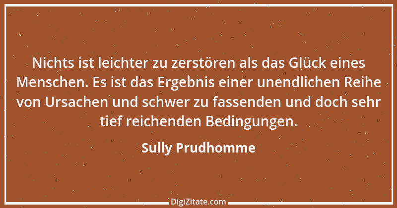 Zitat von Sully Prudhomme 92