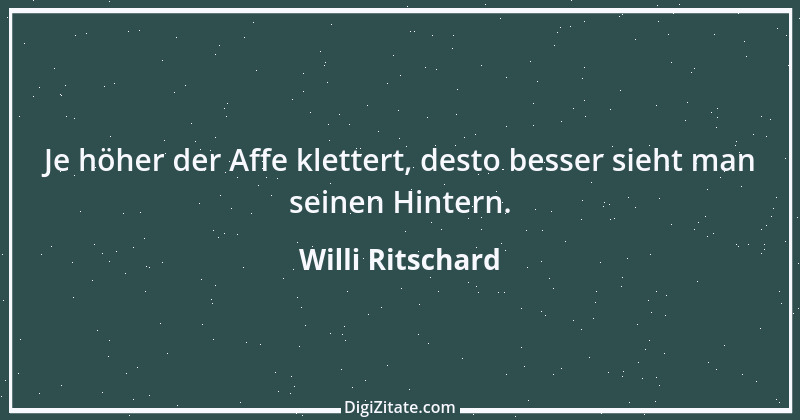 Zitat von Willi Ritschard 3