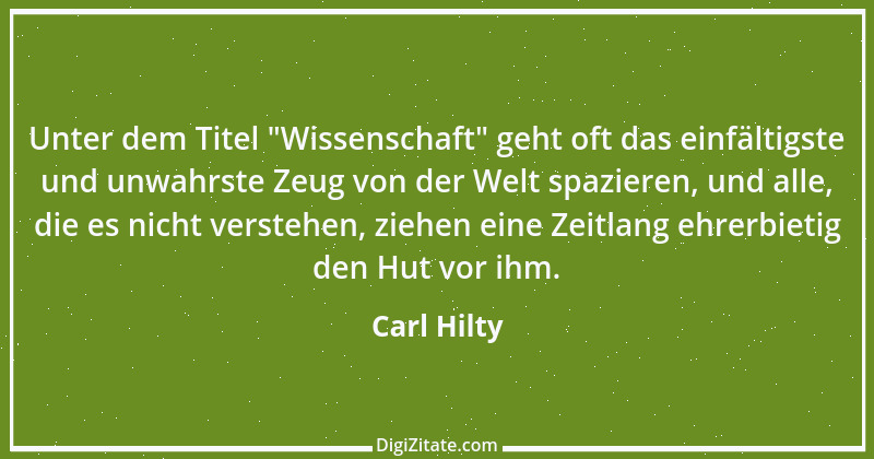 Zitat von Carl Hilty 114