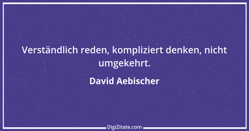 Zitat von David Aebischer 8