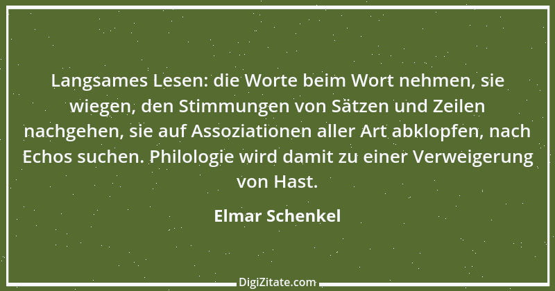 Zitat von Elmar Schenkel 145