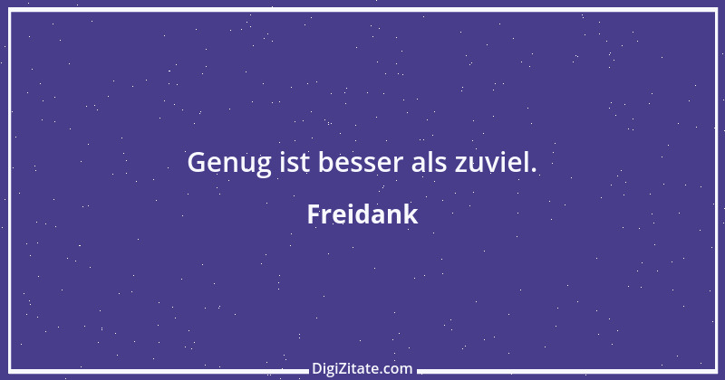 Zitat von Freidank 20