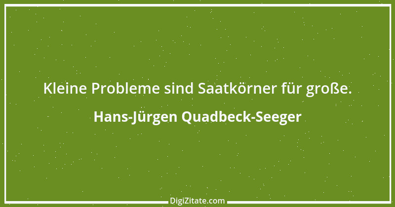 Zitat von Hans-Jürgen Quadbeck-Seeger 560