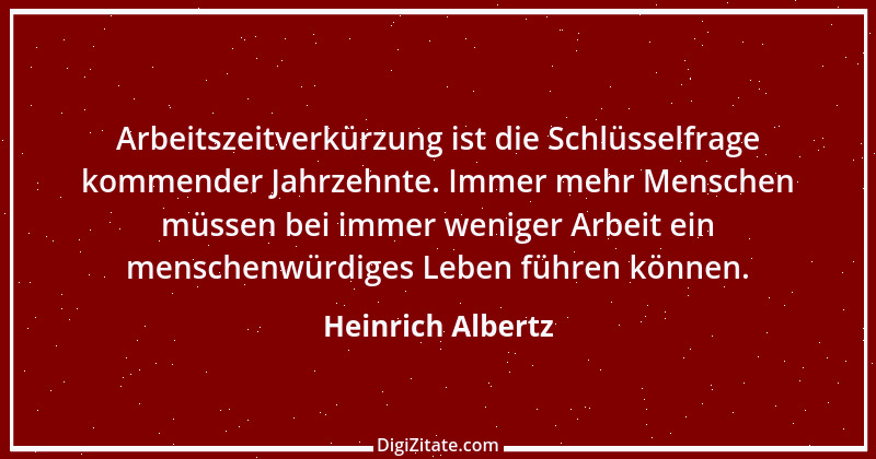 Zitat von Heinrich Albertz 3