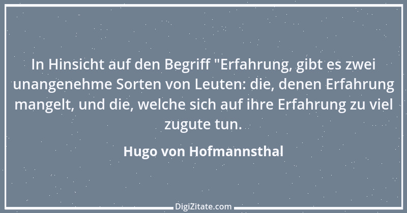 Zitat von Hugo von Hofmannsthal 71