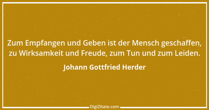 Zitat von Johann Gottfried Herder 246