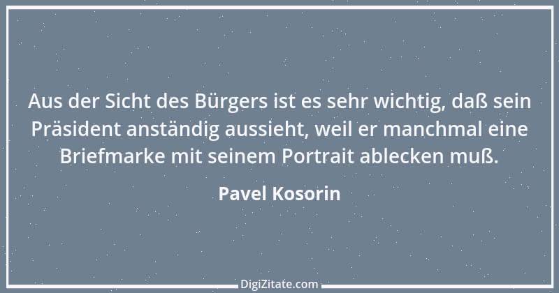 Zitat von Pavel Kosorin 315