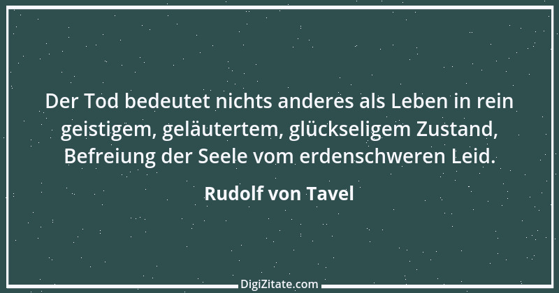 Zitat von Rudolf von Tavel 16