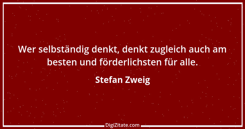 Zitat von Stefan Zweig 94