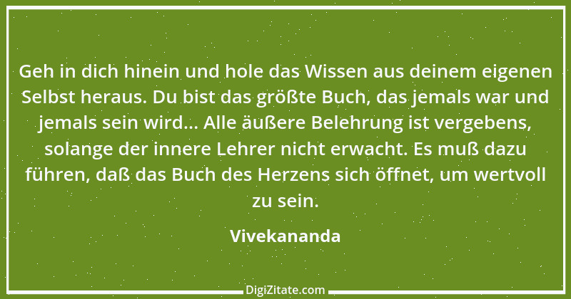 Zitat von Vivekananda 32