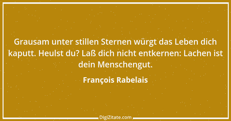 Zitat von François Rabelais 10