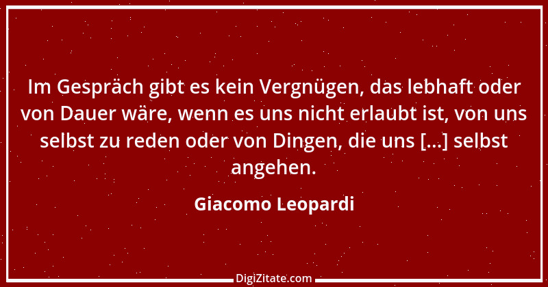 Zitat von Giacomo Leopardi 94