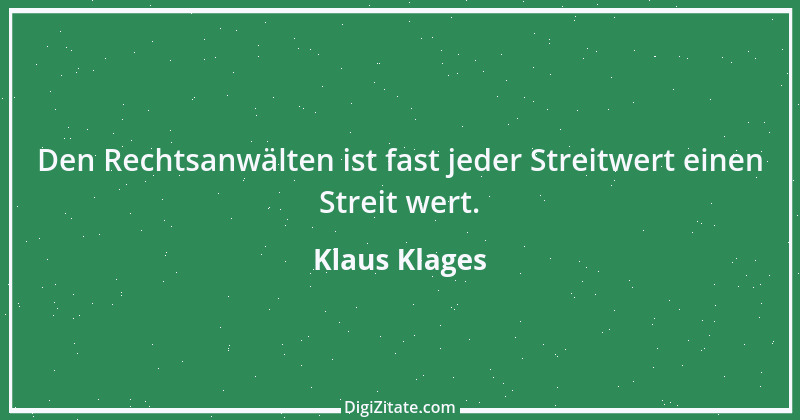 Zitat von Klaus Klages 185