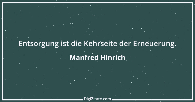 Zitat von Manfred Hinrich 1107