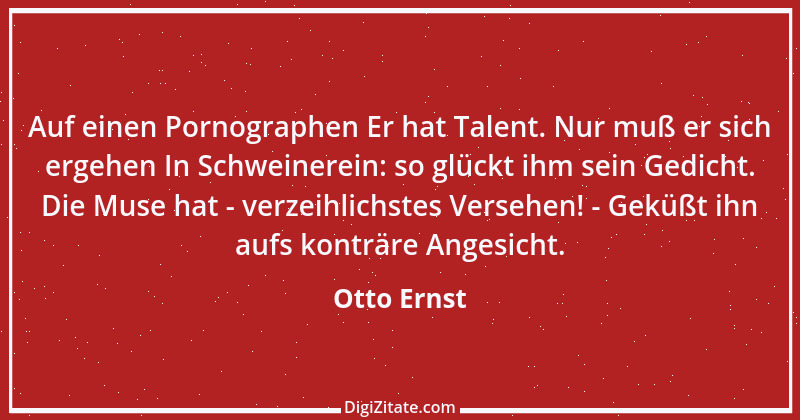 Zitat von Otto Ernst 4