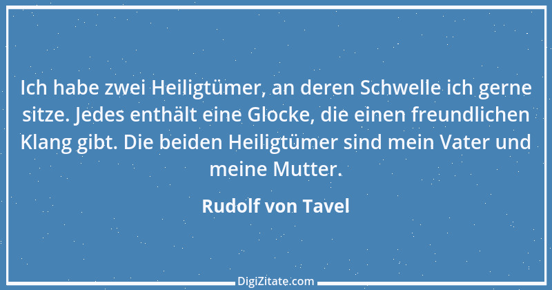 Zitat von Rudolf von Tavel 17