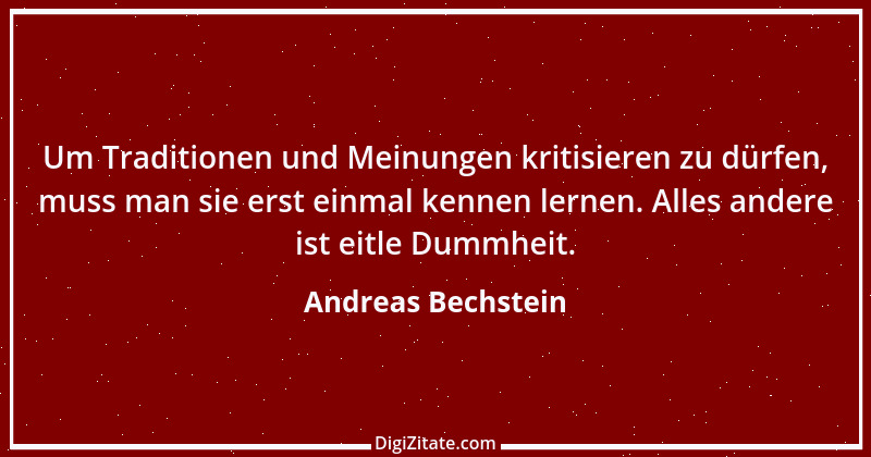 Zitat von Andreas Bechstein 44