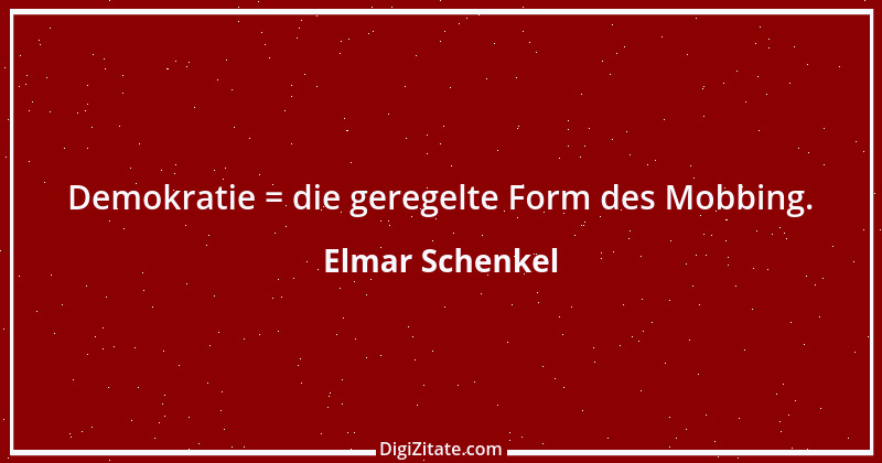 Zitat von Elmar Schenkel 147