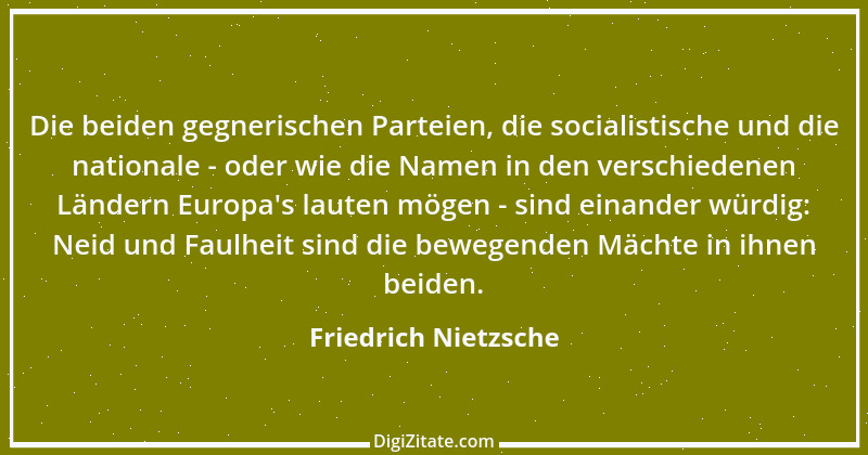 Zitat von Friedrich Nietzsche 871