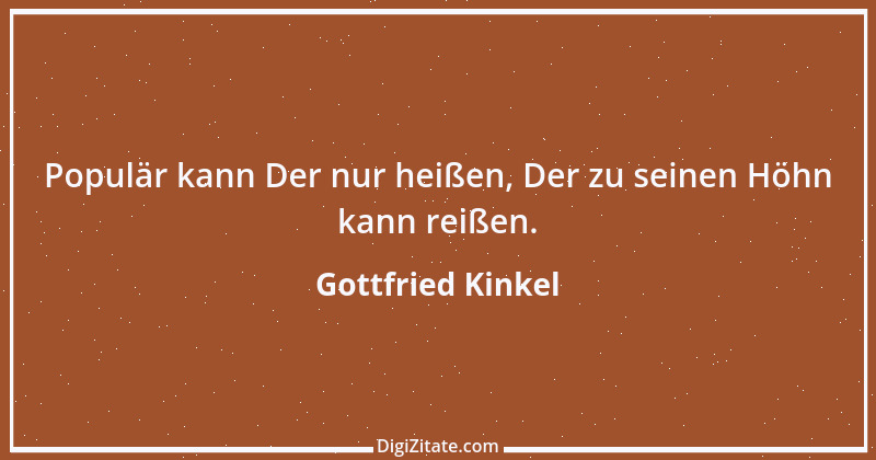 Zitat von Gottfried Kinkel 4