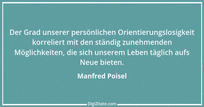 Zitat von Manfred Poisel 21