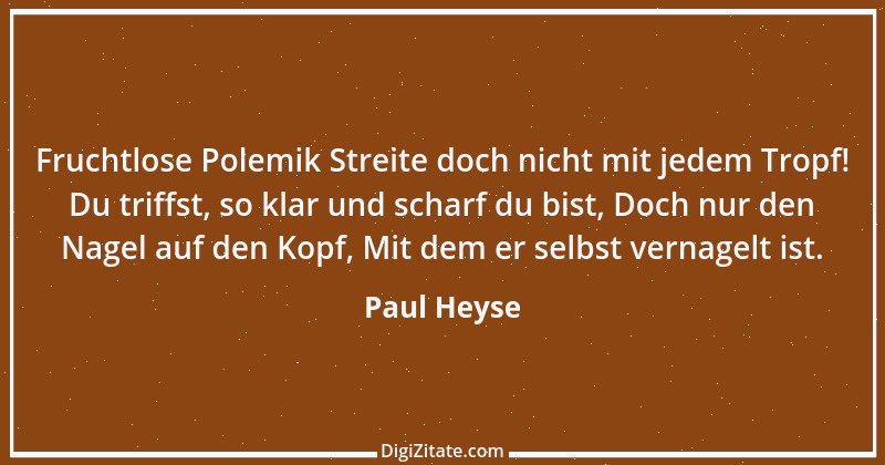 Zitat von Paul Heyse 22