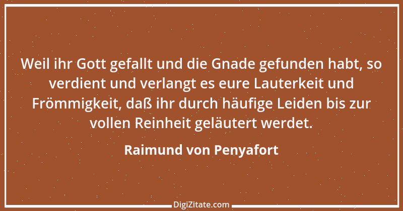 Zitat von Raimund von Penyafort 1