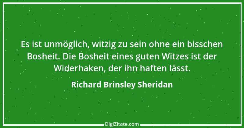 Zitat von Richard Brinsley Sheridan 13