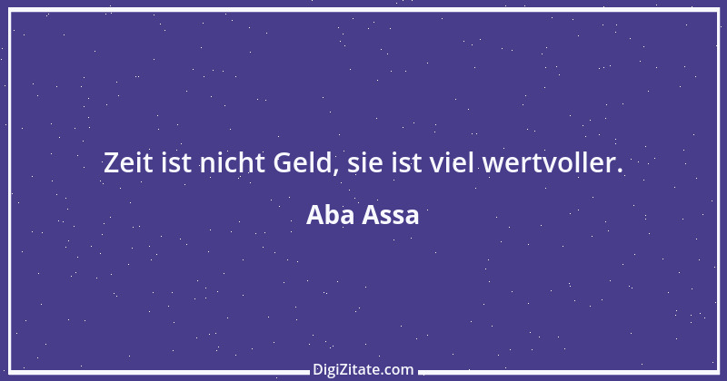 Zitat von Aba Assa 2