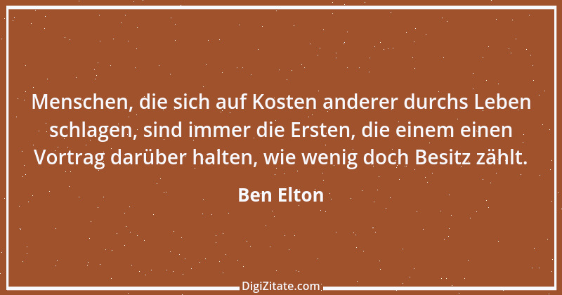 Zitat von Ben Elton 1