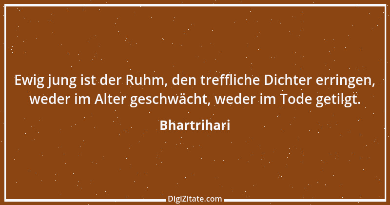 Zitat von Bhartrihari 3